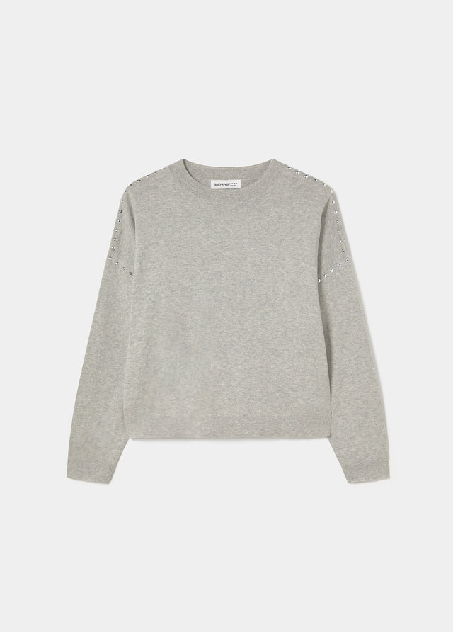 Studded sweater