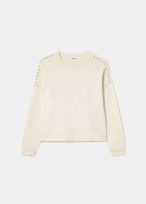 Pullover mit Nieten