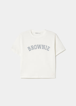 Camiseta brownie glitter