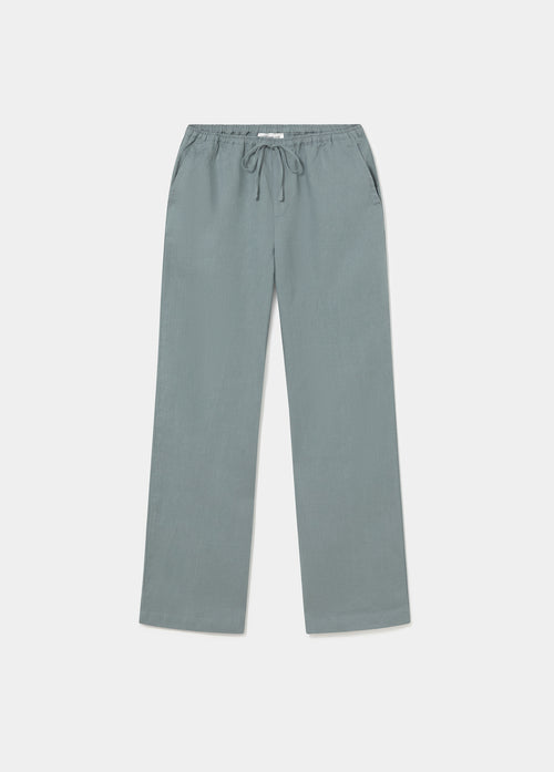 Fließende Hose mit Tasche und Patch