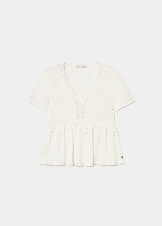 Blusa smock