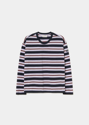 T-shirt às riscas