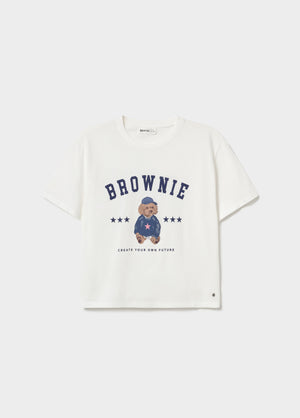 Puppy print t-shirt