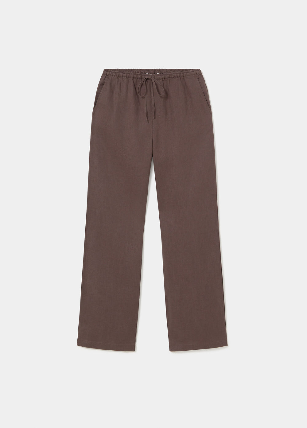 Hose mit Leinenbunddetail