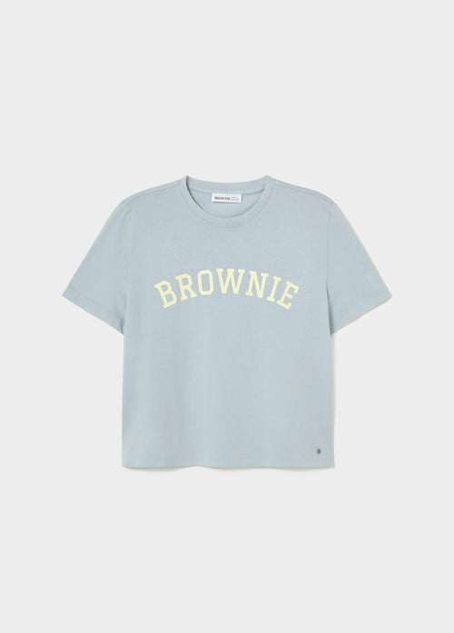 T-shirt with Brownie text