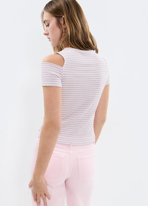 Gestreept T-shirt