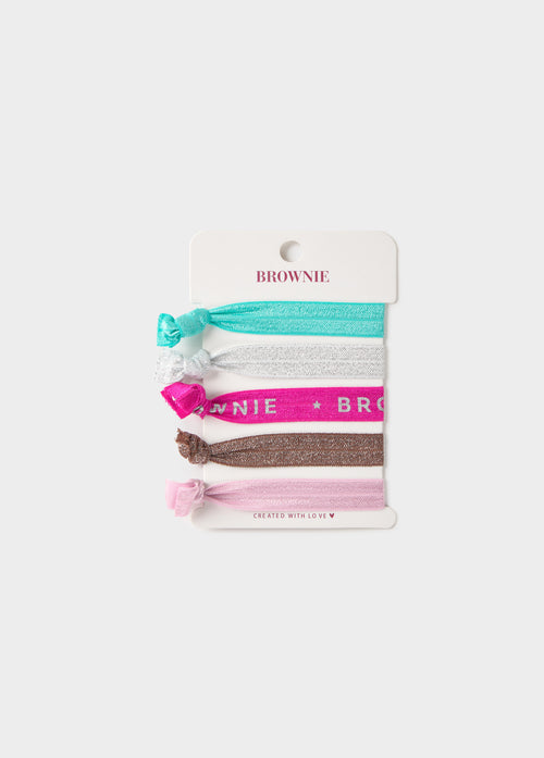 Pack elastiekjes brownie logo