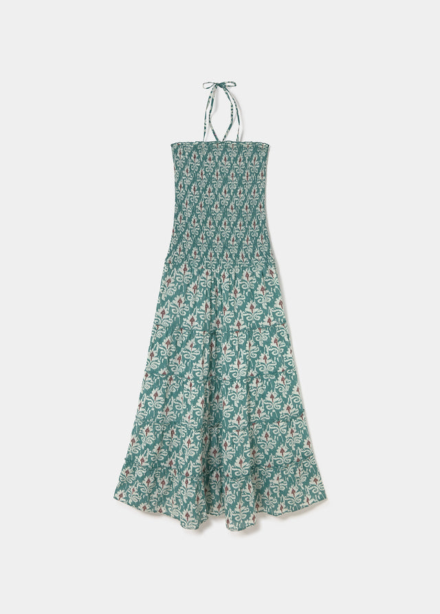 Robe longue smock