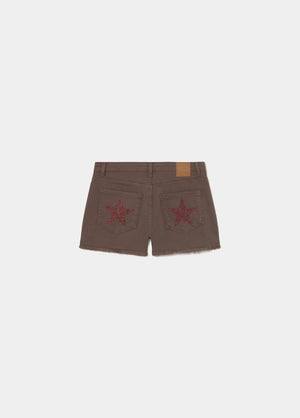 Short patch glitter