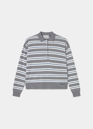 Pull polo rayures
