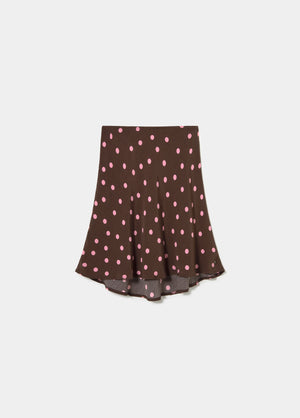 Polka dot skirt