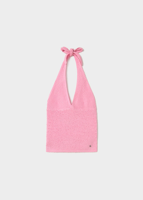 Top de ganxet amb coll halter