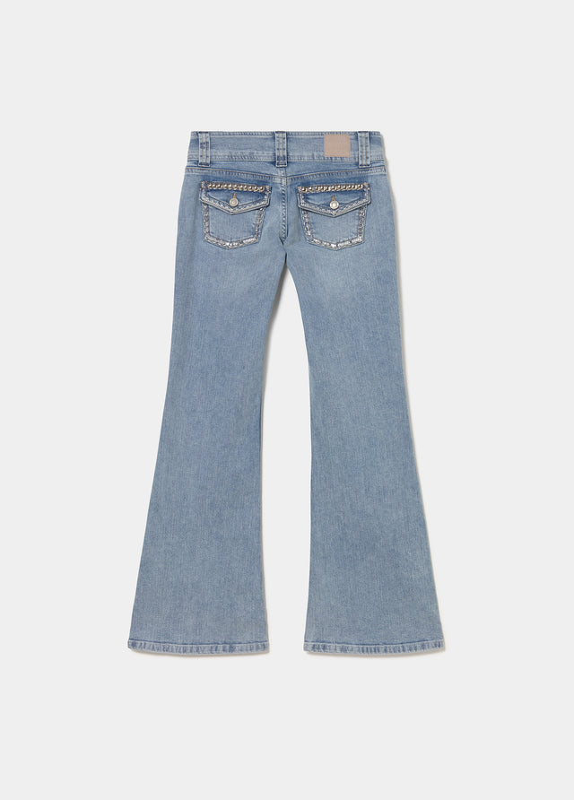 Jeans détails poches