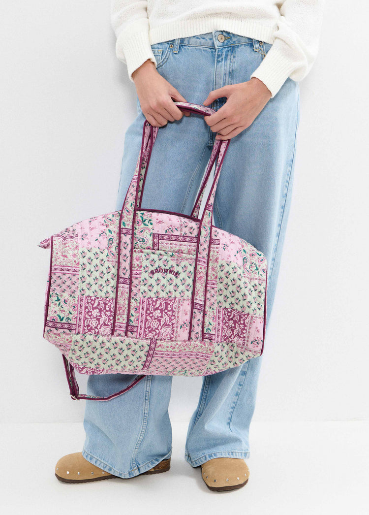 Bolsa grande estampada