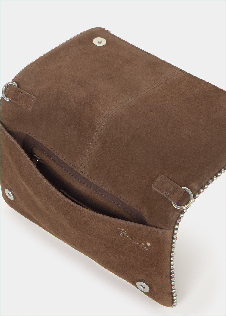 Bolso solapa bolitas