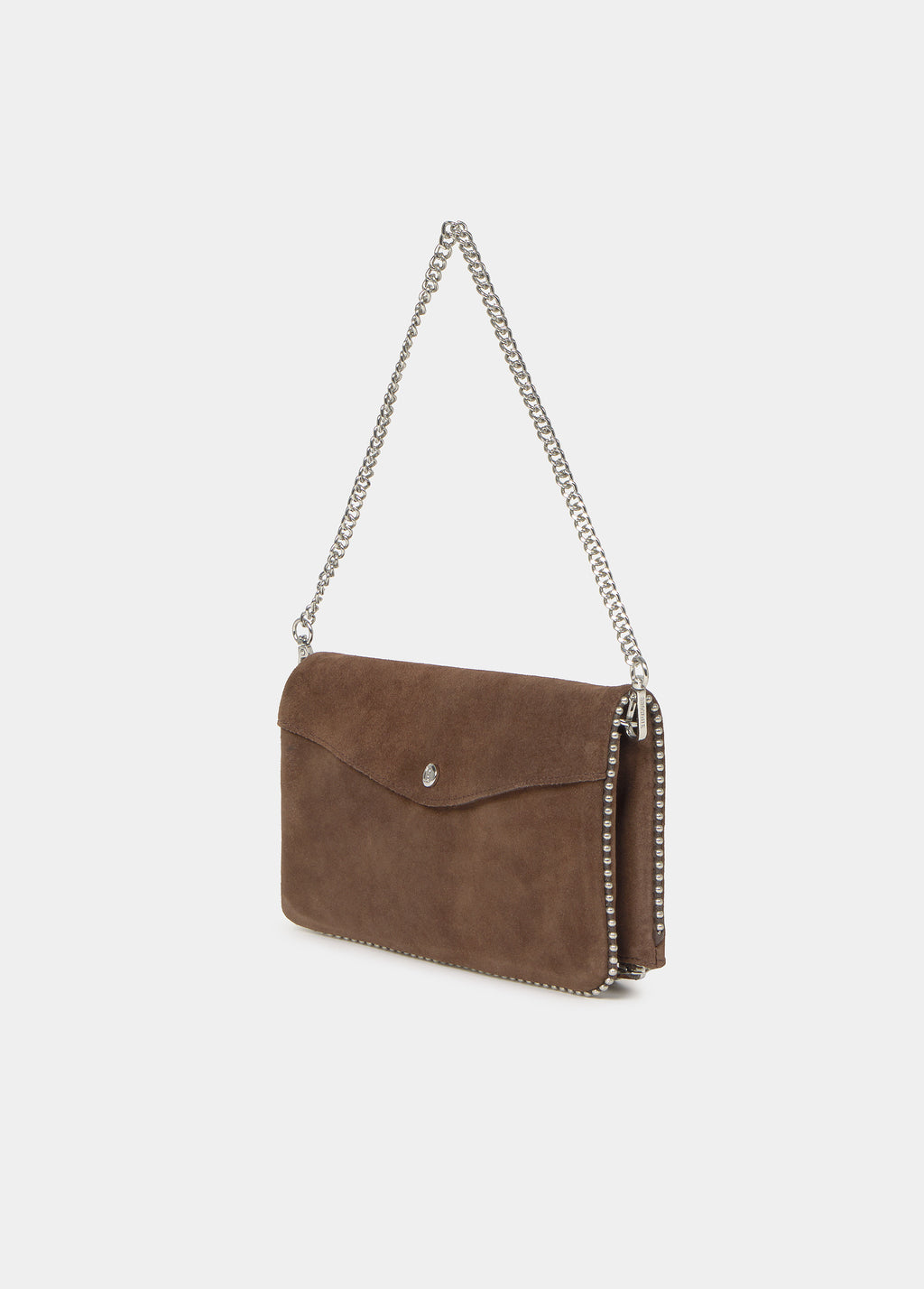Beaded flap bag