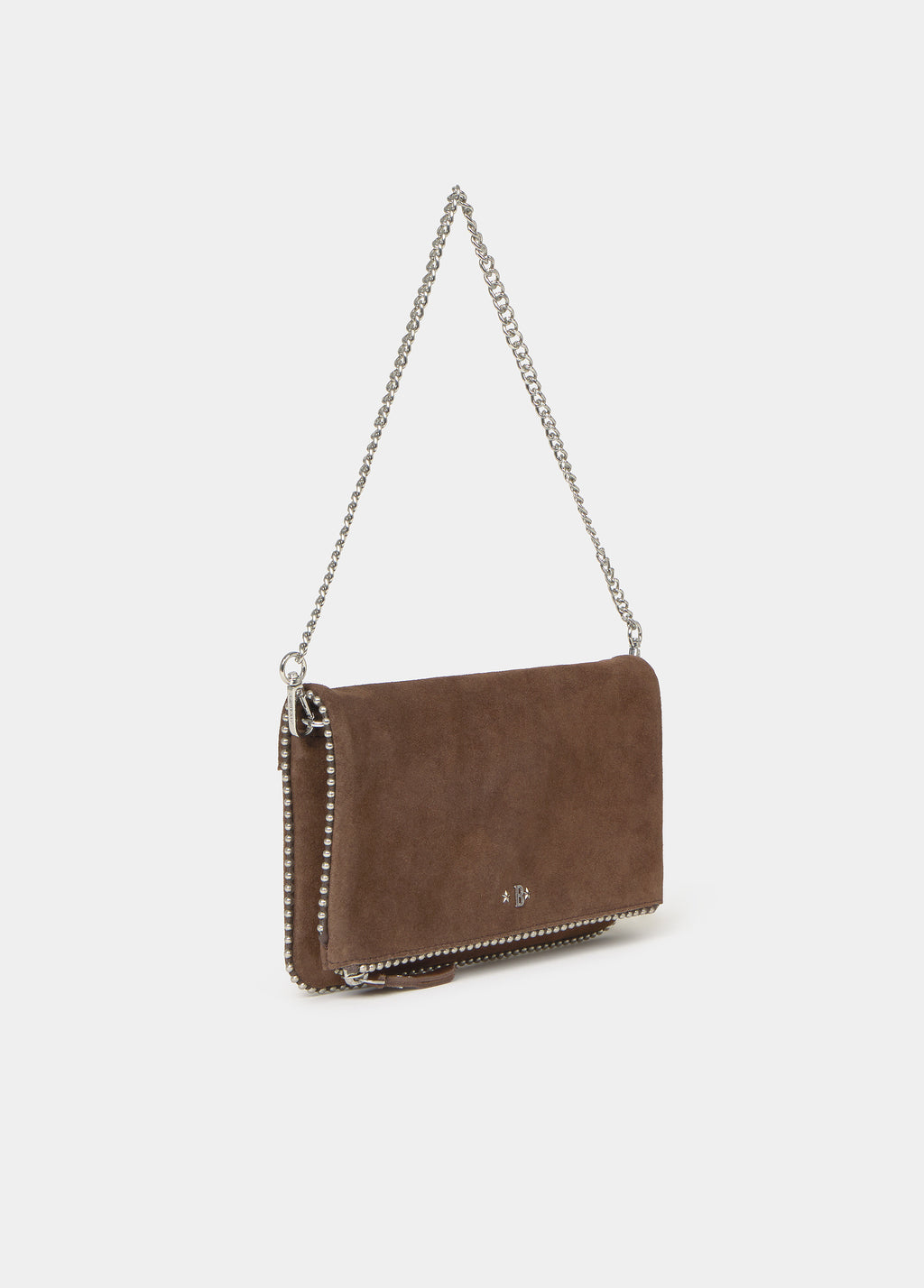 Beaded flap bag