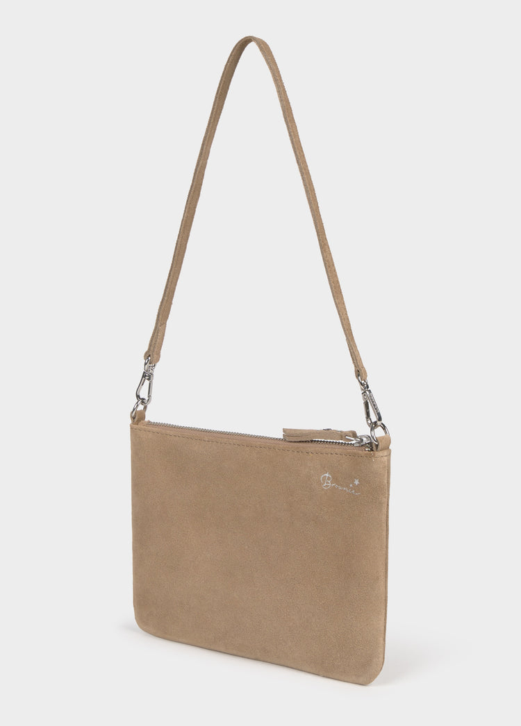 Bolso solapa cuero