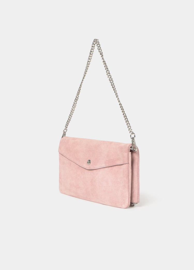 Bolso solapa eyelets piel