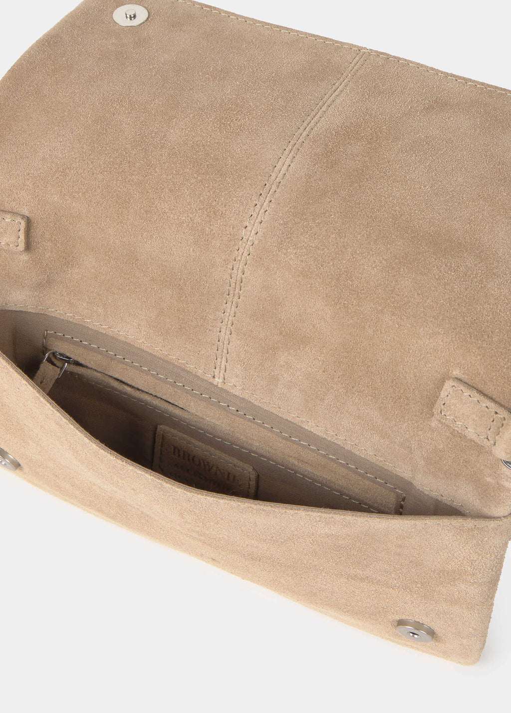Sac rabat franges cuir