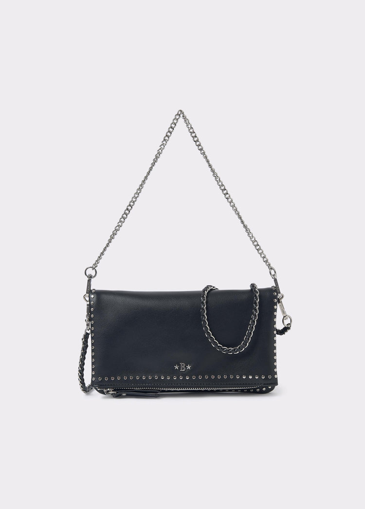 Bolso solapa tachitas