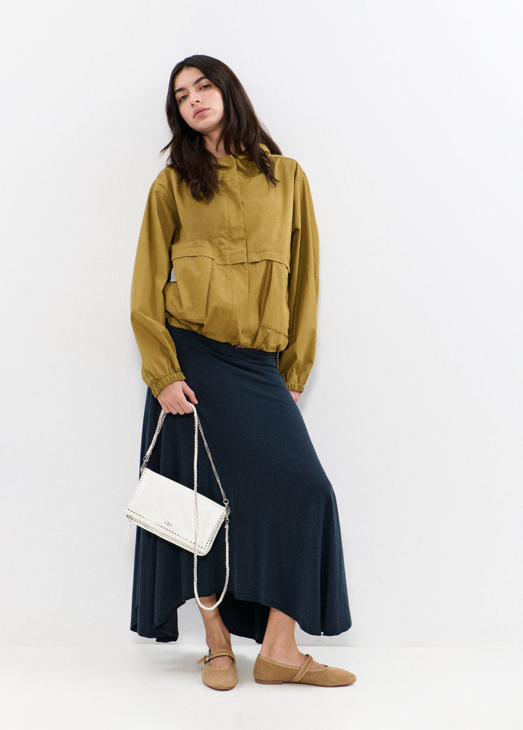 Bolso solapa tachitas