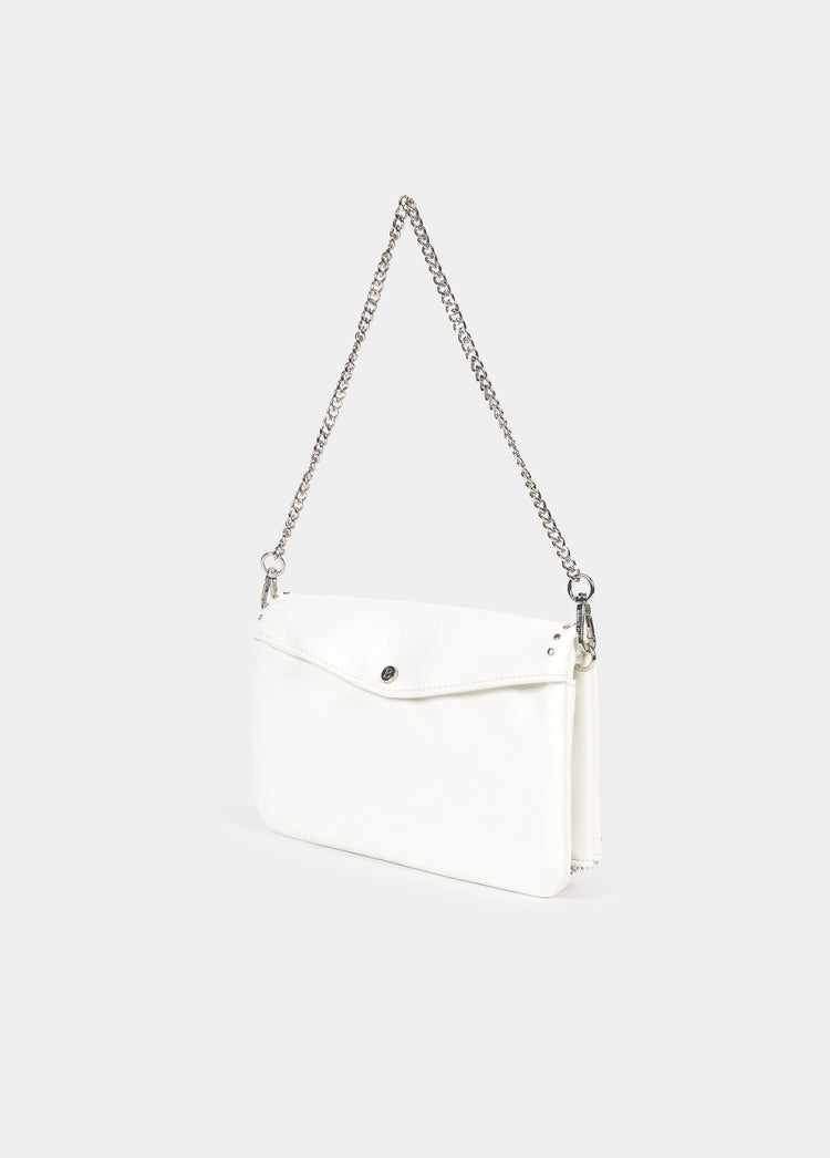 Bolso solapa tachitas