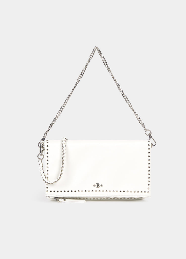 Bolso solapa tachitas