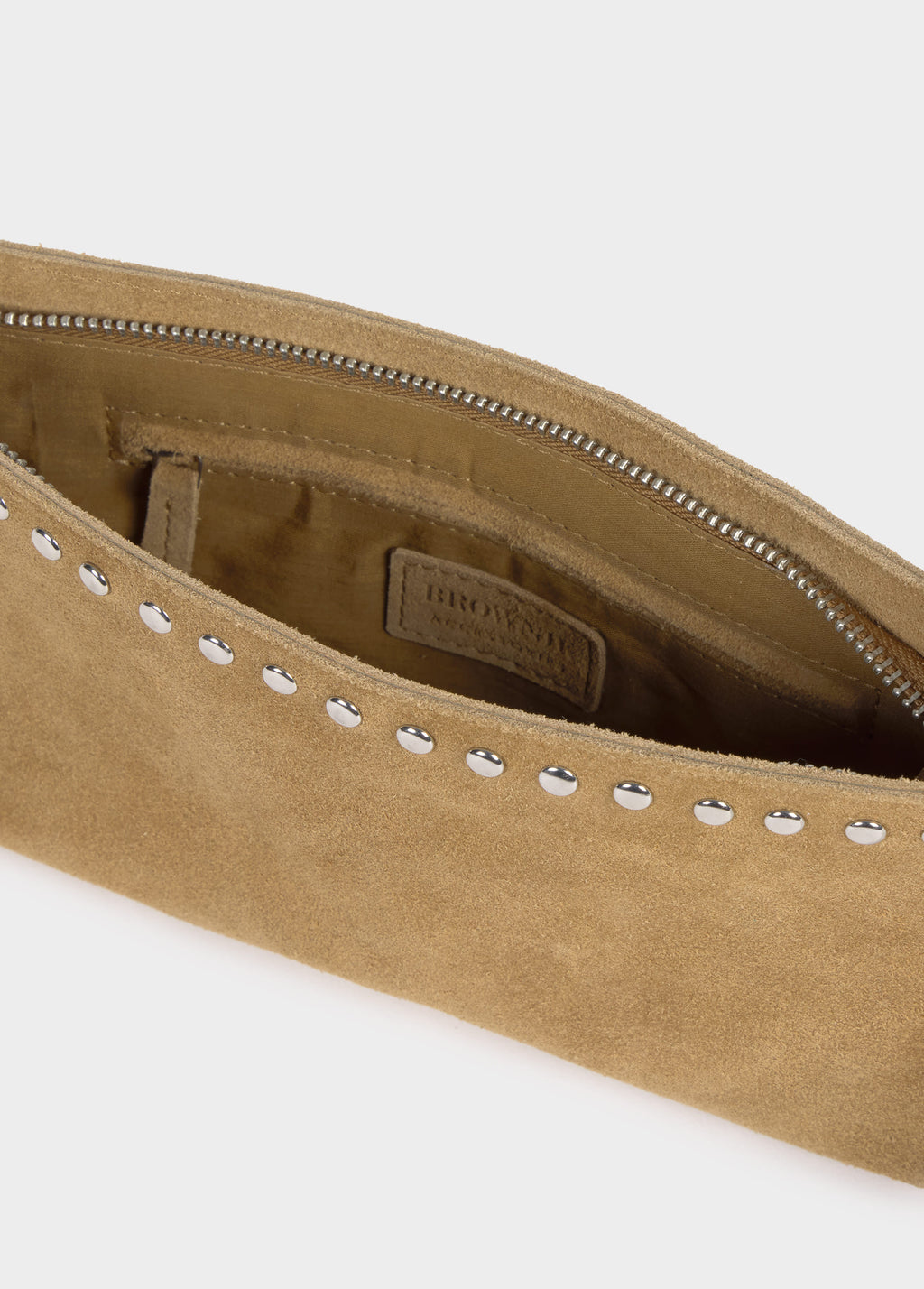 Sac clous cuir