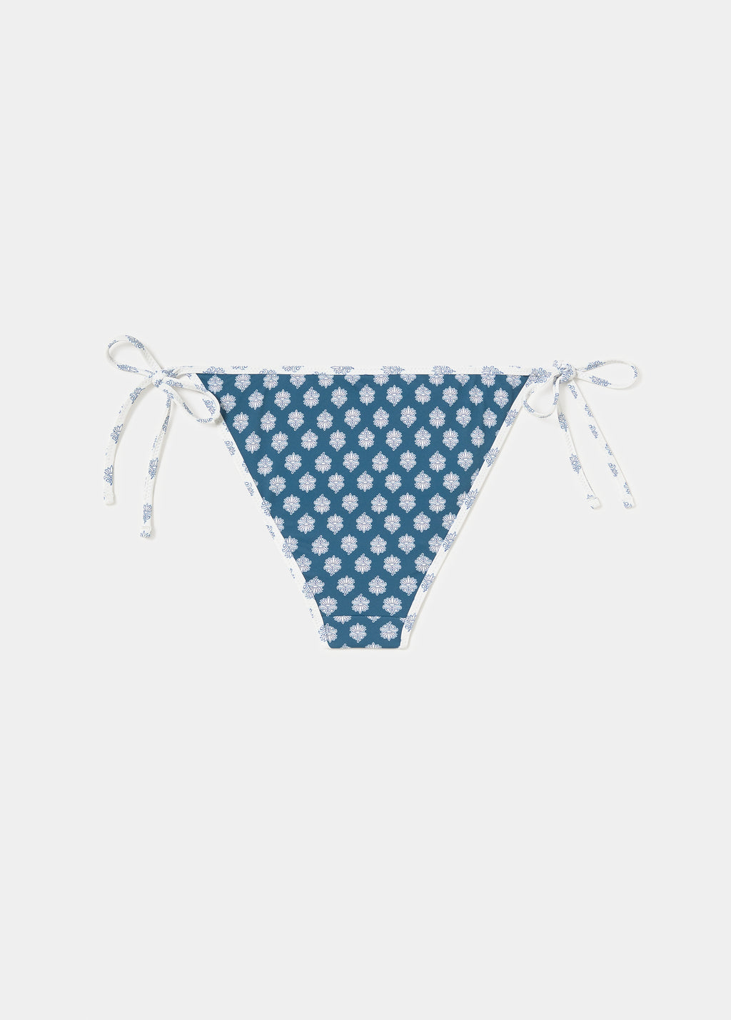 Slip con stampa reversibile e fianco sul davanti