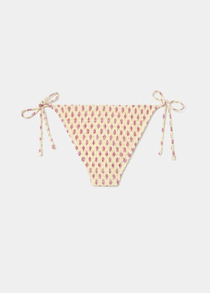 Printed smocked panties