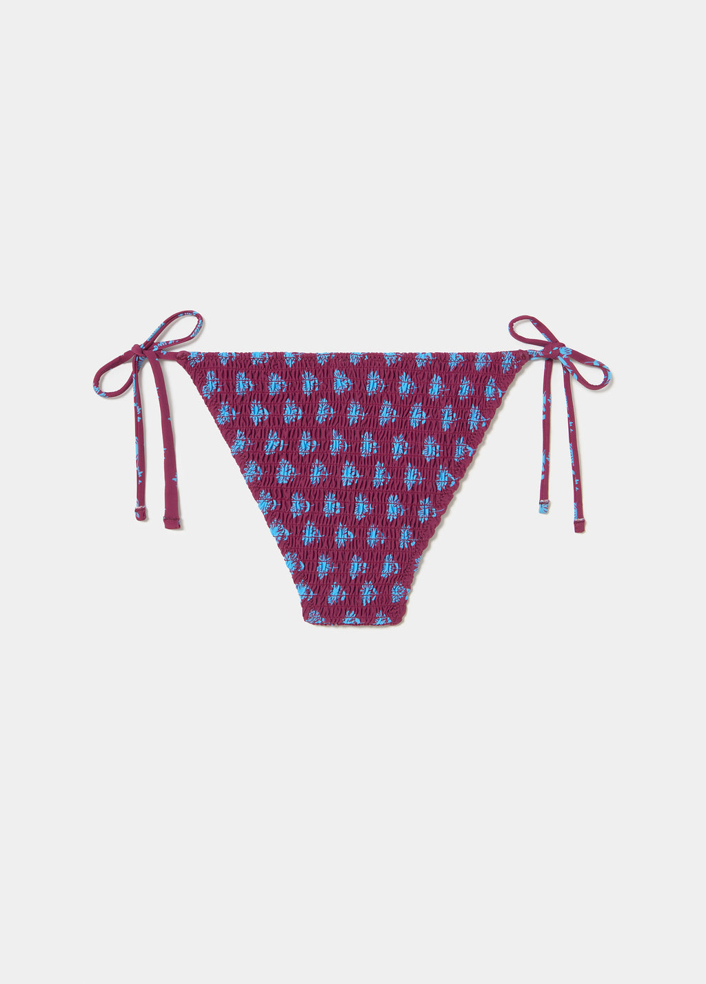 Printed smocked panties