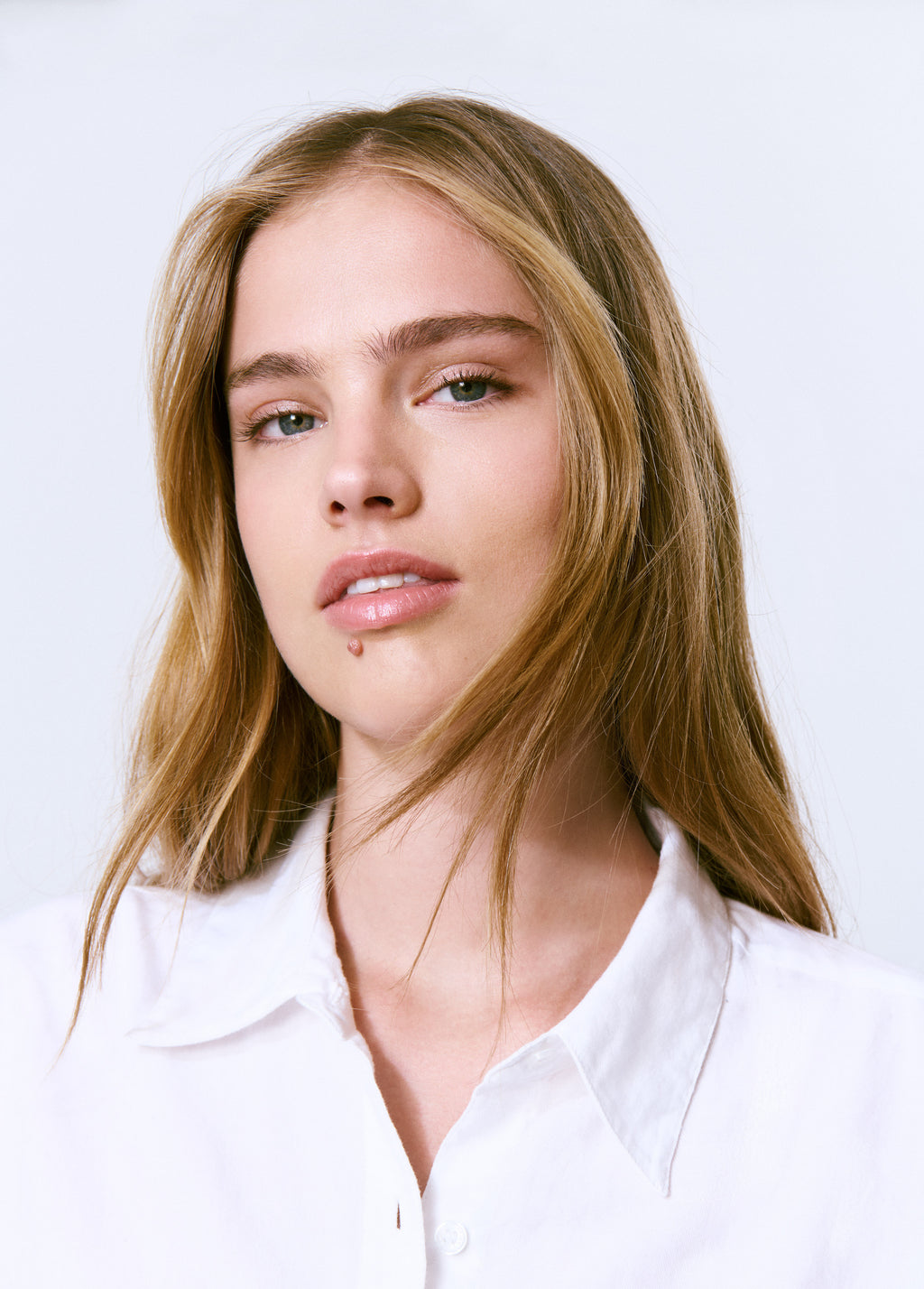 Chemise basique unie