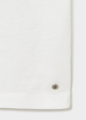 T-shirt base in cotone