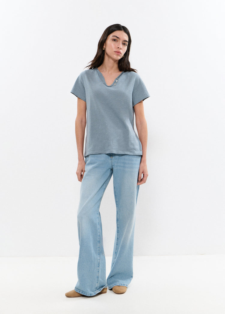 Camiseta botones