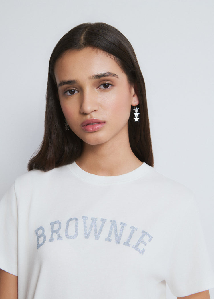Camiseta brownie glitter