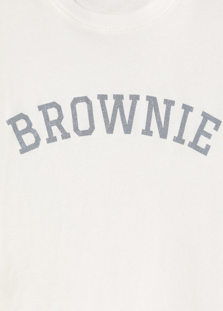 Camiseta brownie glitter