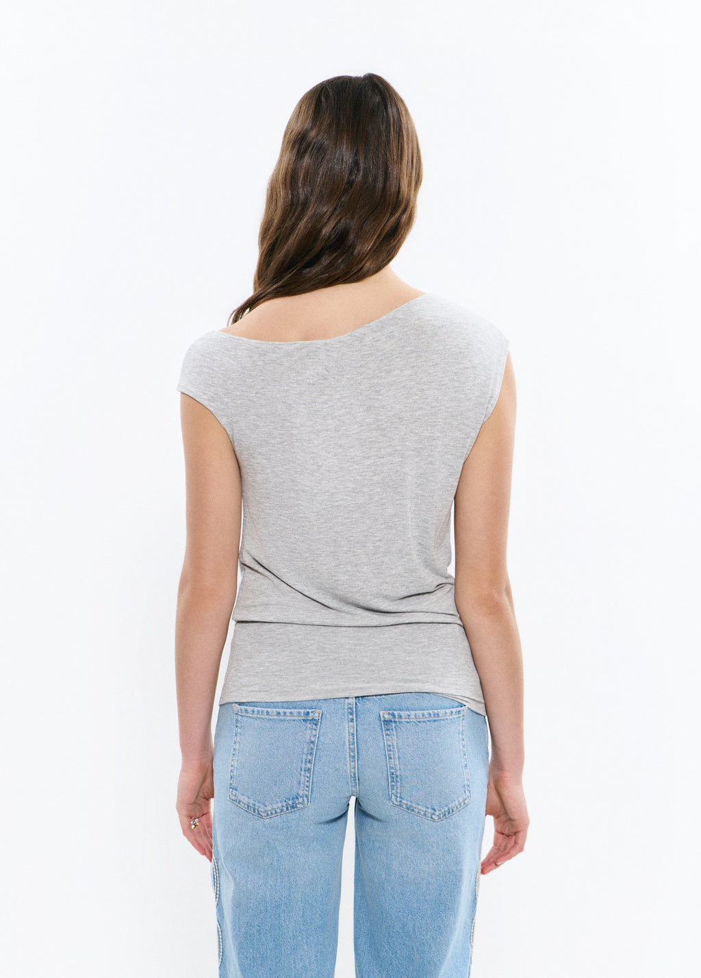 T-shirt cintura ajustada