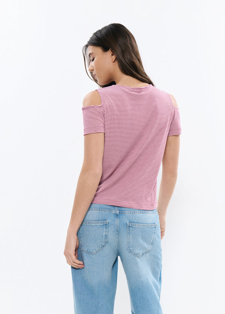 Camiseta cut-out perrito