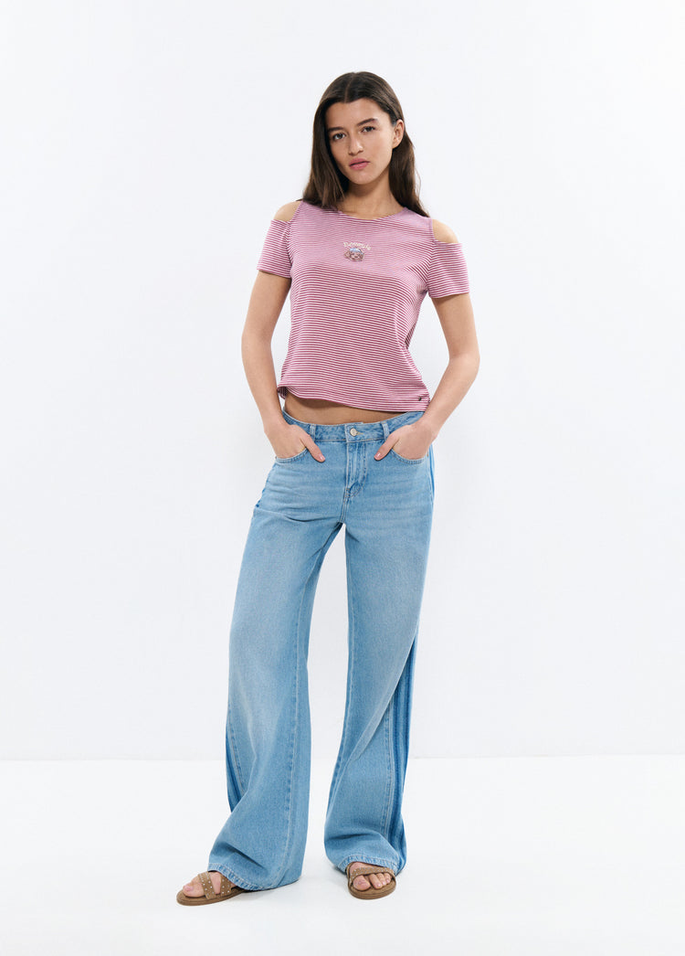 Camiseta cut-out perrito