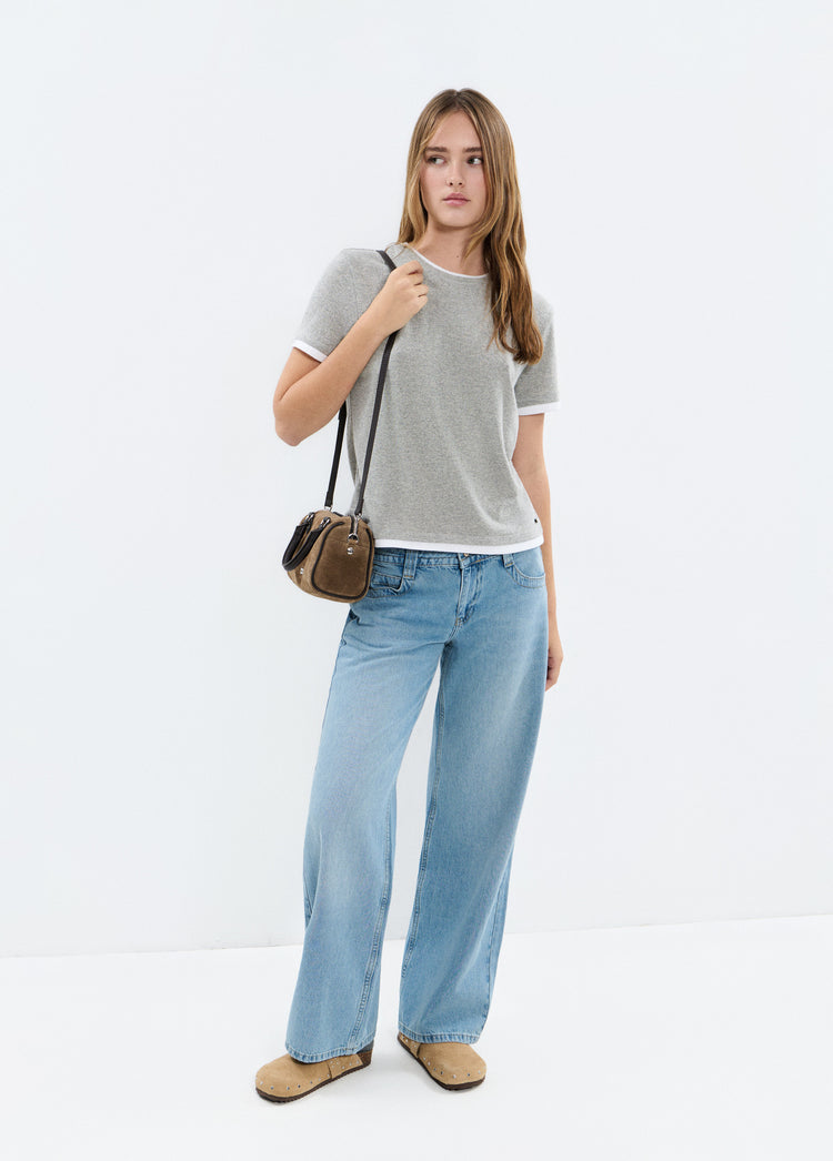 Double-effect t-shirt