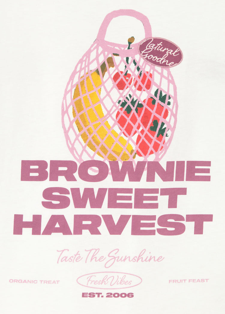 Camiseta print fruta
