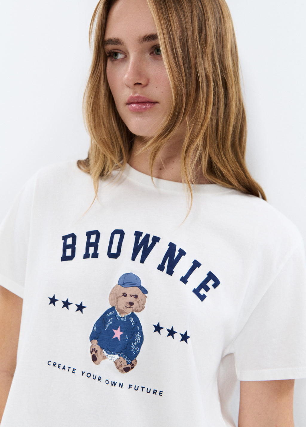 T-shirt imprimé chien