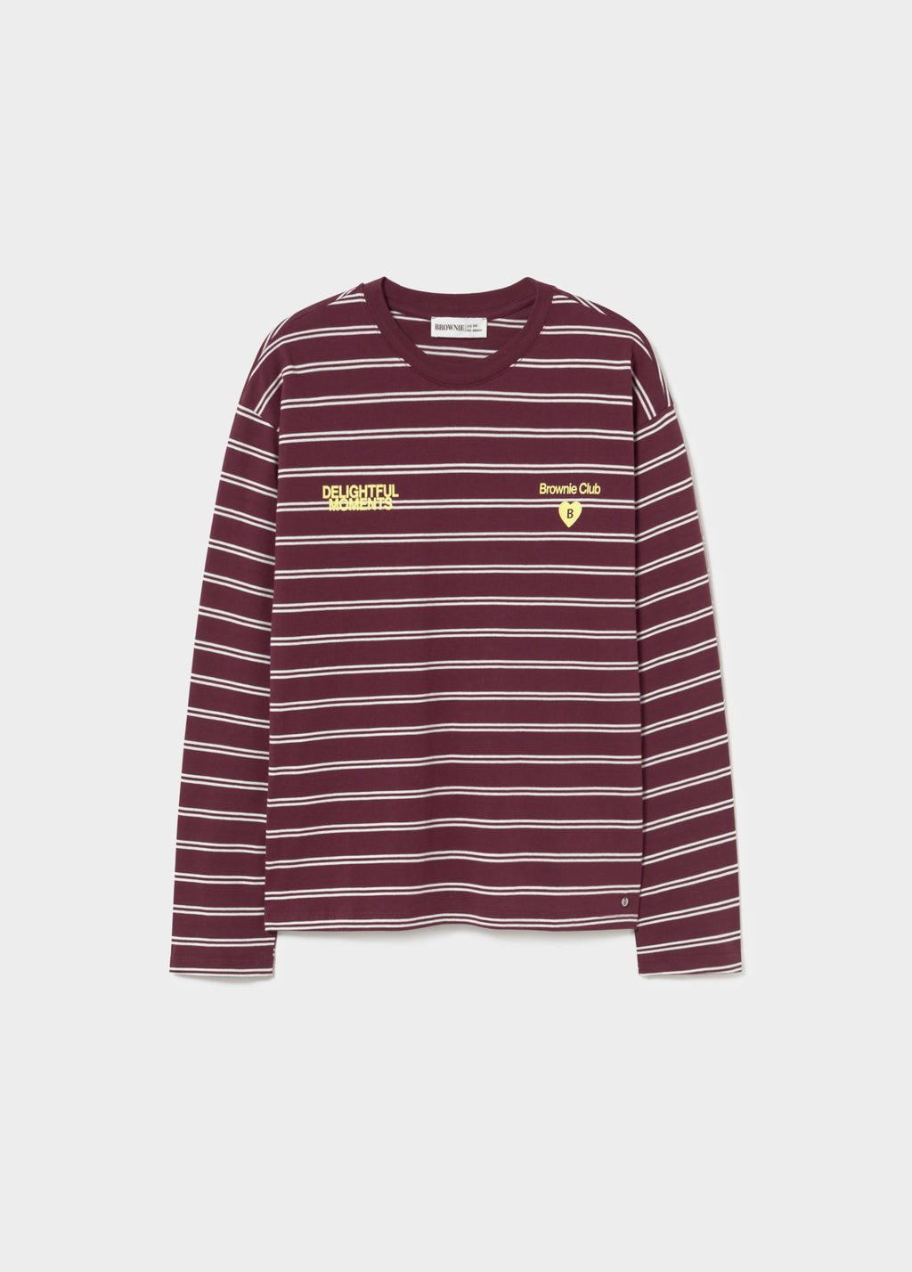 Camiseta rayas logo