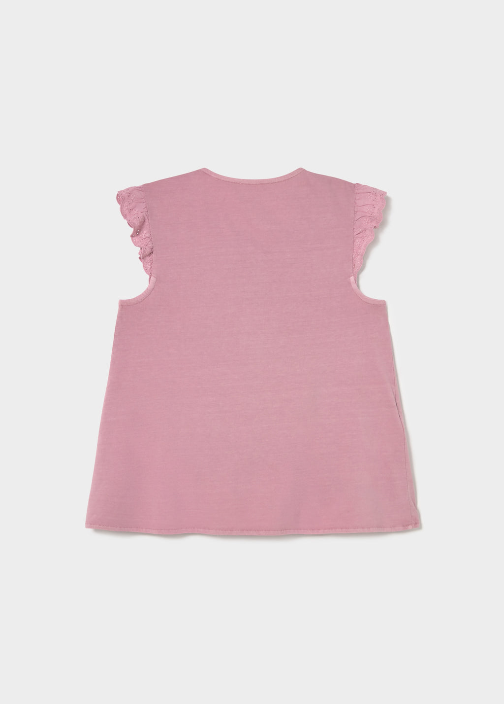 T-shirt smocké brodé