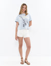 T-shirt avec texte Brownie
