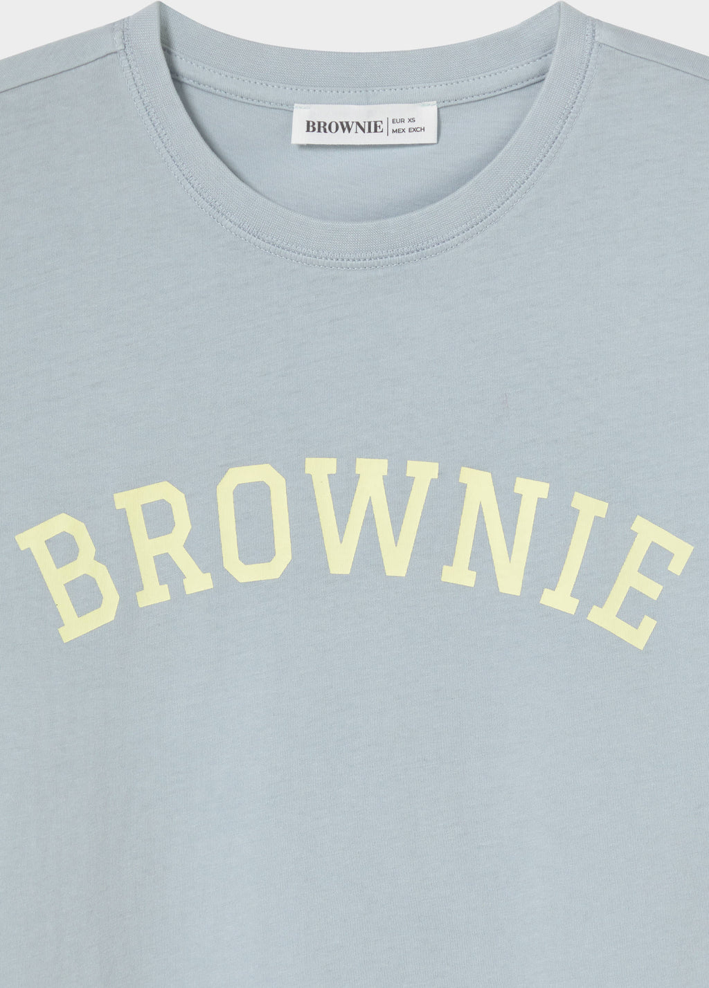 T-shirt avec texte Brownie