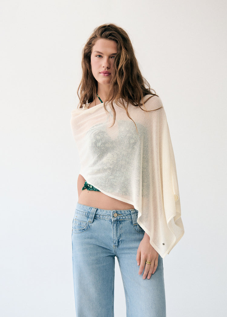 Sequin cape