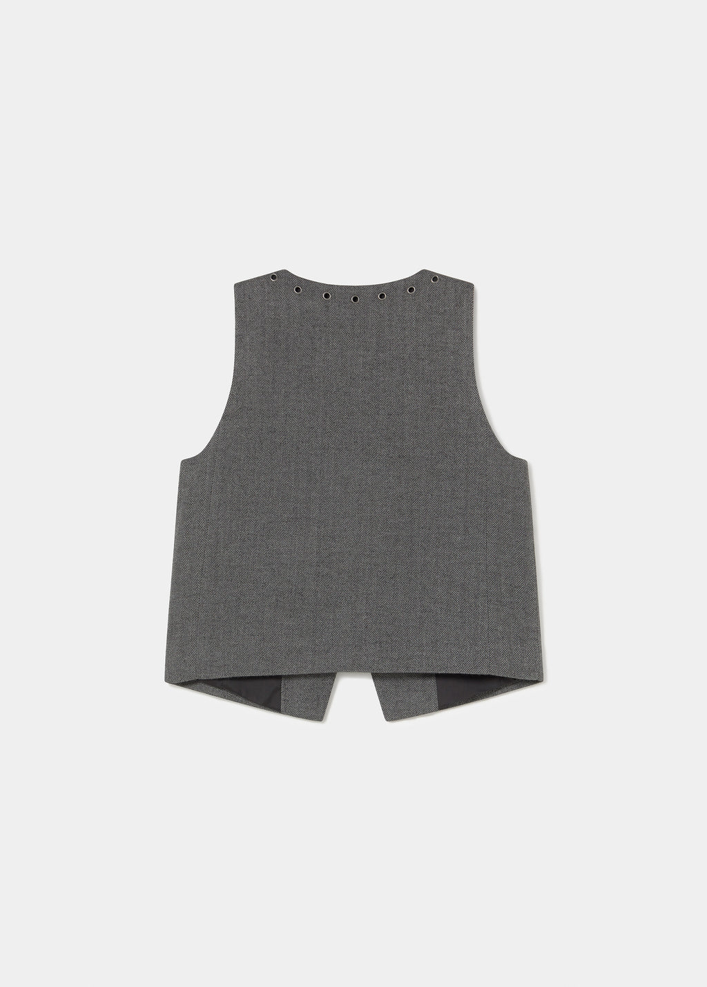 Gilet croisé œillets