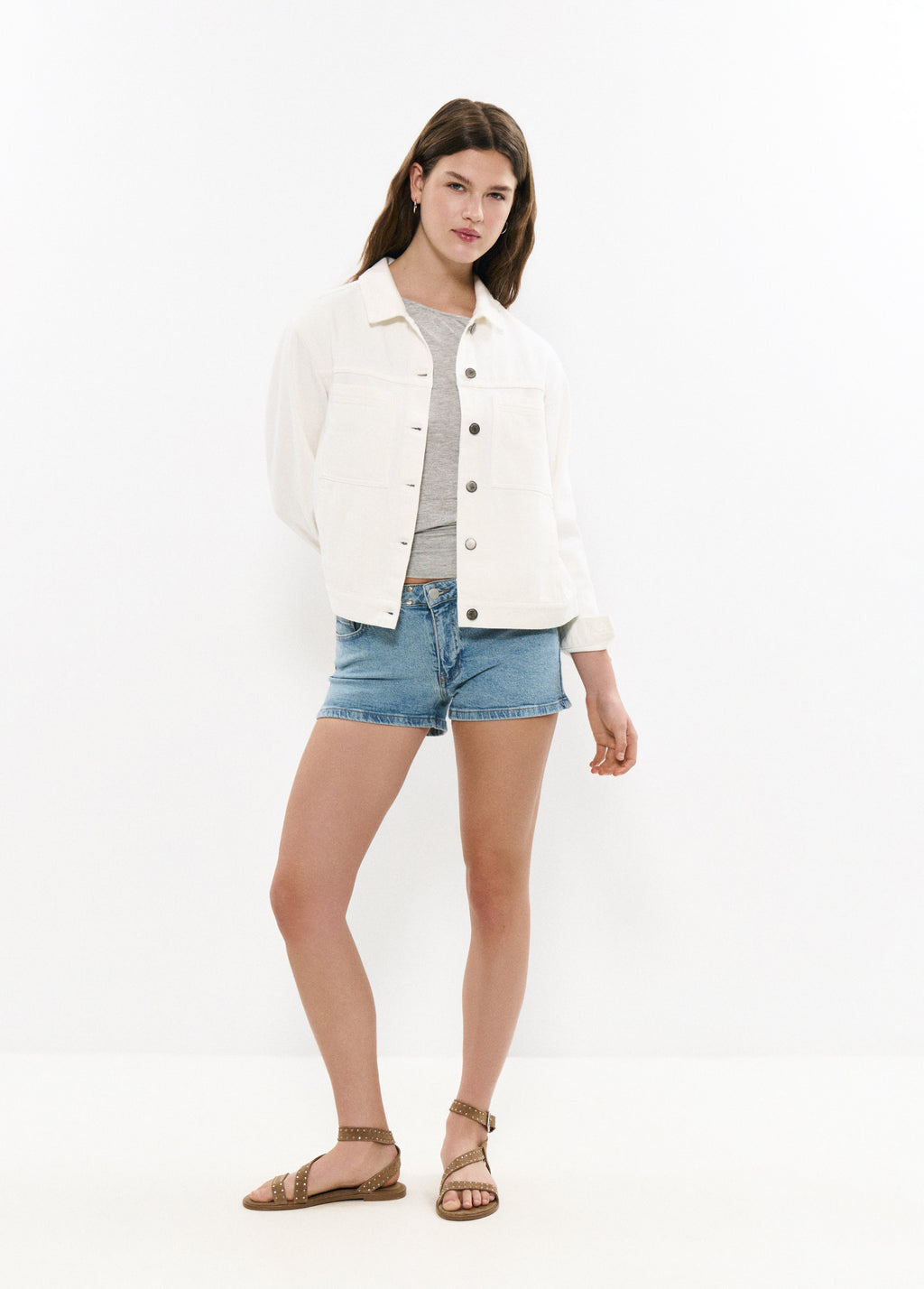 Chaqueta bolsillos grandes